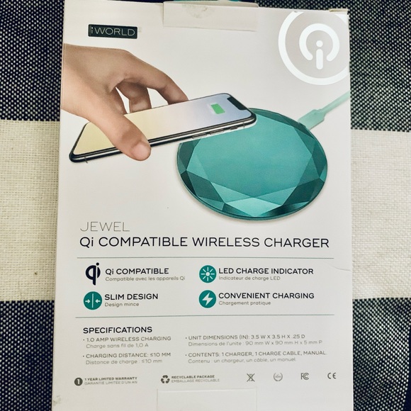 SOLD ON MERCARI ❤️ 💎Jewel Wireless Charger - Picture 2 of 3